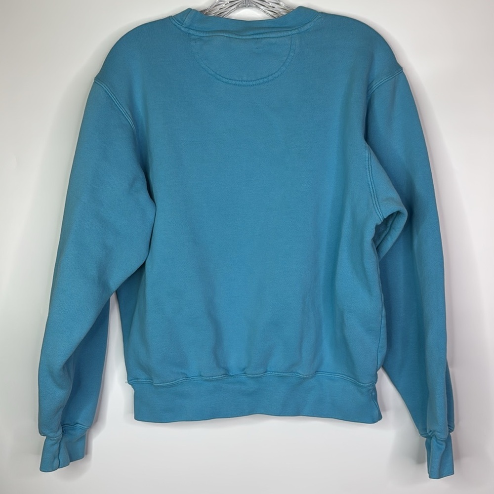 BAC Jackson Hole Wyoming Blue Crewneck Sweatshirt Size Small - Picture 4 of 8
